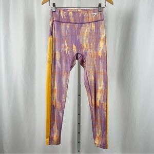 Gymshark Medium Sports Leggings Print Boho Hippie Vibrant Yoga Weight Training
